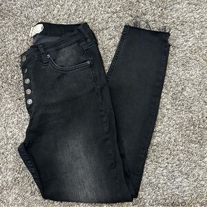 Free Poeple skinny/jegging black size 30 regular